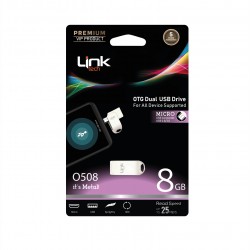 8GB Micro Premium OTG Dual 25MB/S USB Bellek…