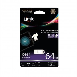 64GB Micro Premium OTG Dual 25MB/S USB Bellek…