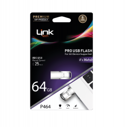 Pro Premium 64GB Metal 25MB/S USB Flash Bellek…