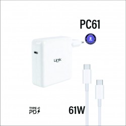 PC61 Safe USB-C 61W PD Şarj Aleti…