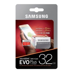 EVO Plus 32GB microSD Hafıza Kartı…