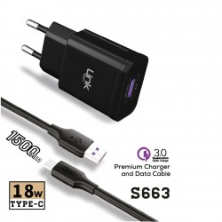 S663 Premium Quick Charge 3.0 TYPE-C Hızlı Şarj Aleti…